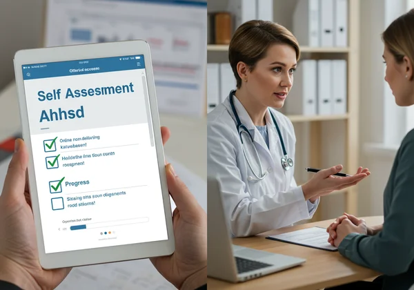 पेशेवर निदान की तुलना में ऑनलाइन ADHD स्क्रीनिंग टूल